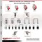 Service Caster 3 Inch 316SS Red Polyurethane 10mm Threaded Stem Caster Lock Brake, 2PK SS316TSTTL20S314-PPUB-RED-M1015-2-S2 - alternate 5